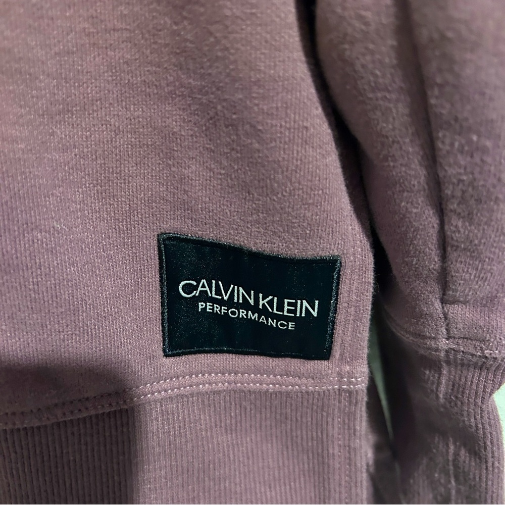 Calvin Klein Performance Funnel Neck Sweatshirt Women’s Large - Picture 6 of 8